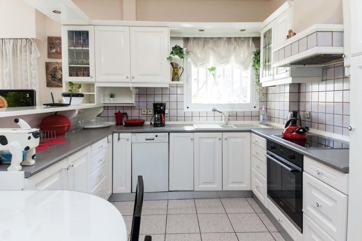 Classical Beauty 3Bd Apt In Peacefull Nea Filothei Atene Esterno foto
