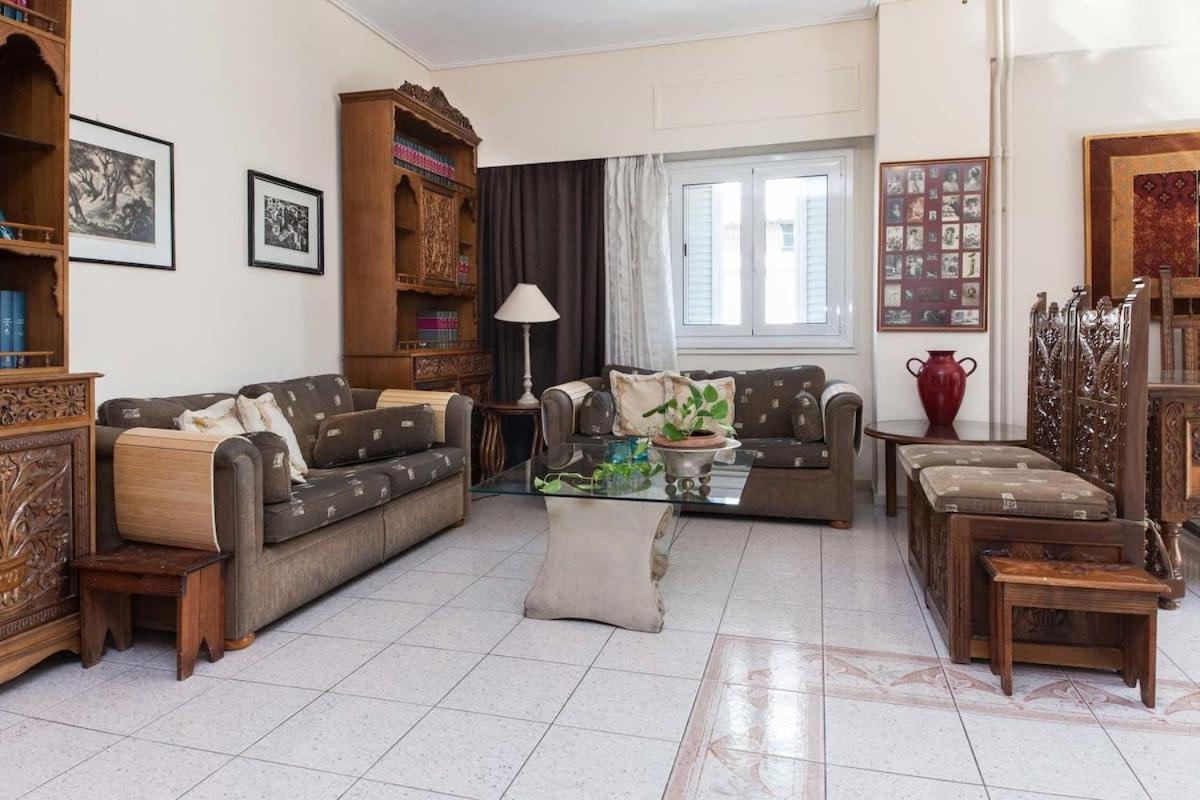 Classical Beauty 3Bd Apt In Peacefull Nea Filothei Atene Esterno foto