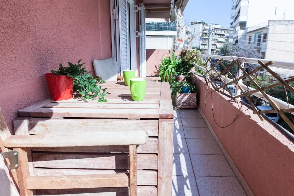 Classical Beauty 3Bd Apt In Peacefull Nea Filothei Atene Esterno foto