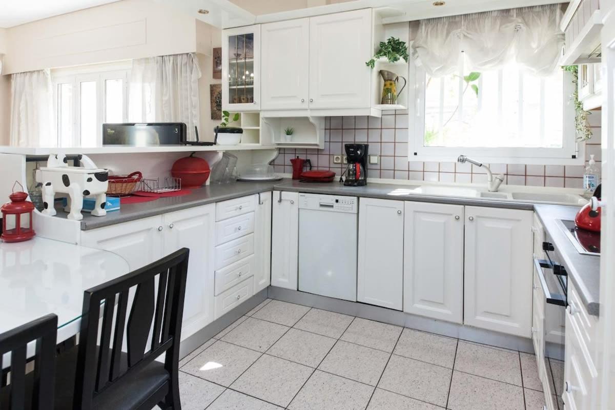 Classical Beauty 3Bd Apt In Peacefull Nea Filothei Atene Esterno foto