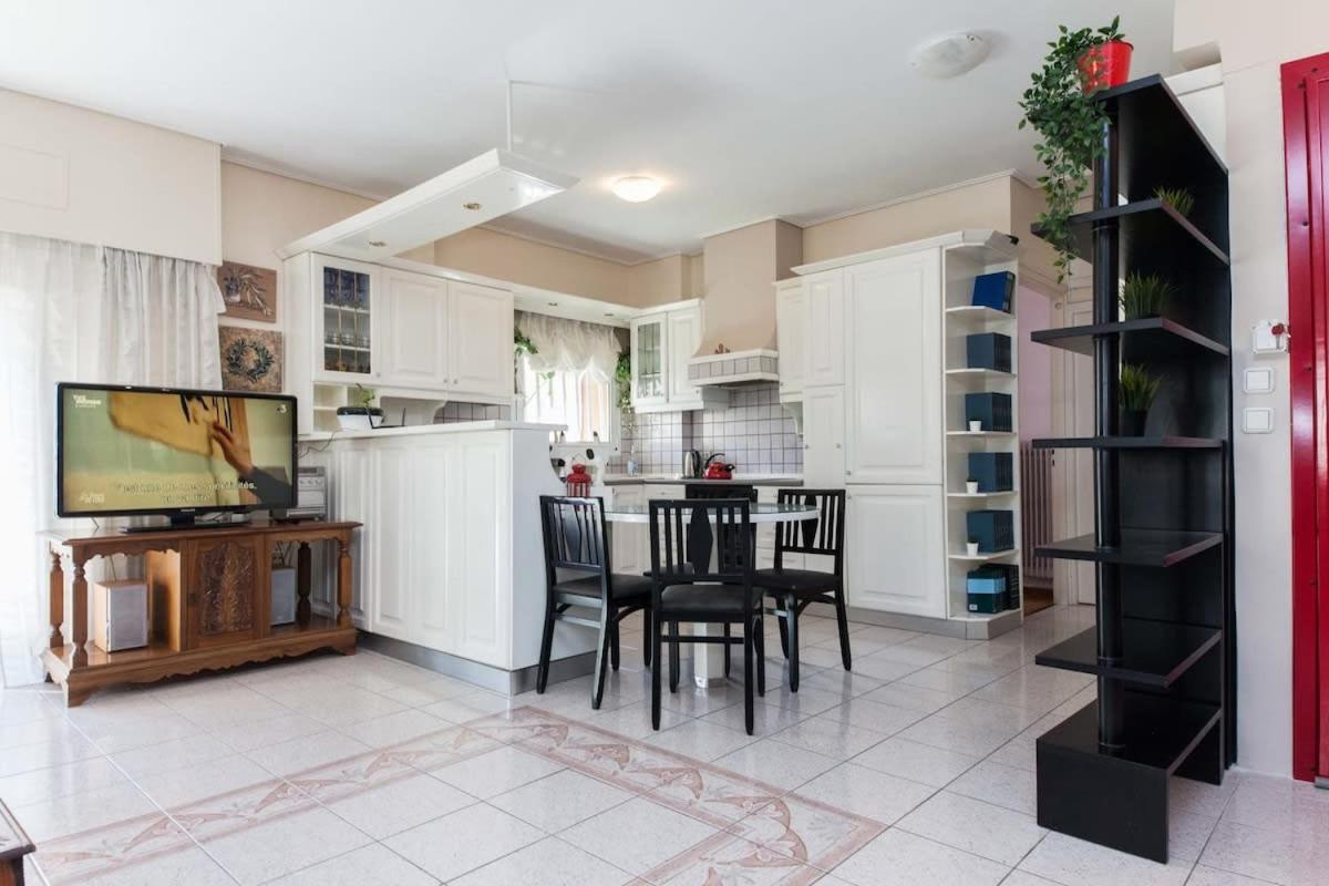 Classical Beauty 3Bd Apt In Peacefull Nea Filothei Atene Esterno foto