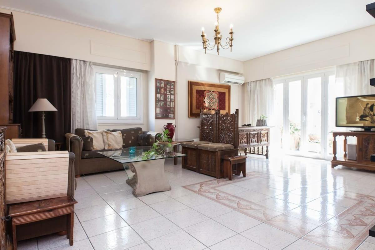Classical Beauty 3Bd Apt In Peacefull Nea Filothei Atene Esterno foto