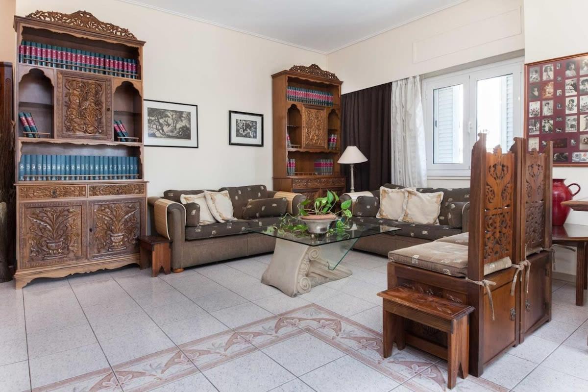 Classical Beauty 3Bd Apt In Peacefull Nea Filothei Atene Esterno foto